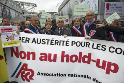 Rassemblement de maires de Seine-Saint-Denis